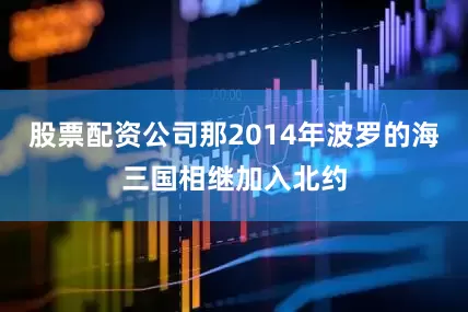 股票配资公司那2014年波罗的海三国相继加入北约