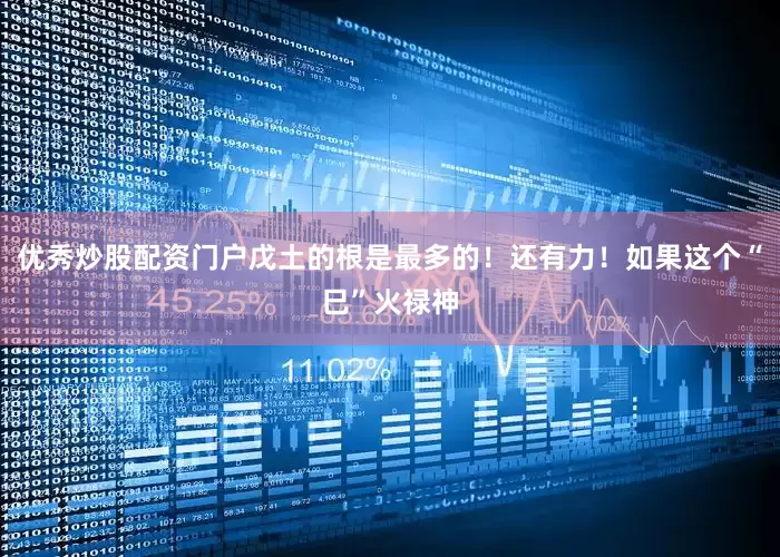 优秀炒股配资门户戊土的根是最多的！还有力！如果这个“巳”火禄神